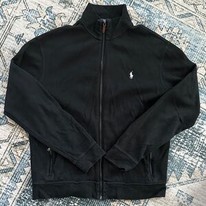 Polo by Ralph Lauren Men's Black Full-Zip Jacket